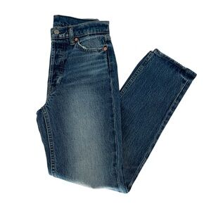 GAP Cheeky Straight High Rise Denim jeans medium wash - 25 RS